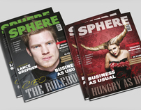 InDesign Magazine Template: Sphere