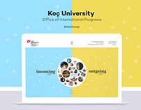 Koç University OIP Website Design