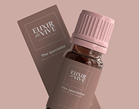 ELIXIR DE VIVE Waterfree skincare | Totale branding