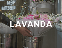 LAVANDA — Identity for flowers and coffee shop