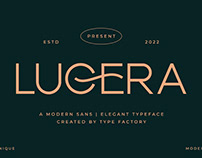 Lucera - Modern & Elegant Sans Typeface