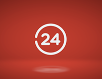 Rebranding 24 horas - TVN