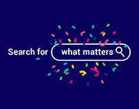 Search for what matters
