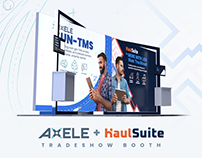 Axele + HaulSuite Tradeshow Booth