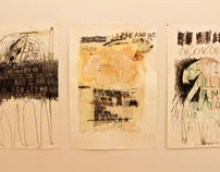 Paintings on paper