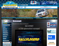 Restyling sito web Rallylegend