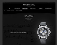 Raymond Weil: Product landing page