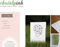 Christyink.com: E-Commerce Website