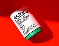 Aster's CBD Packaging Design