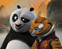 Wedding Invitation - Kung Fu Panda Theme