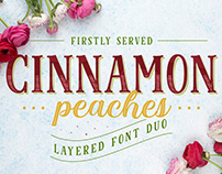 Cinnamon Peaches Font Family