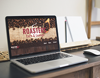 Roasters Cafe & Lounge - Website