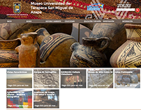 Website Colecciones Museo UTA San Miguel de Azapa
