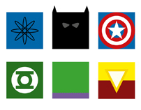 Superhero alphabet