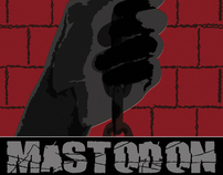 Mastodon - Gig Poster