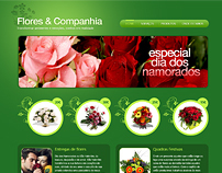 Website Layout Florist