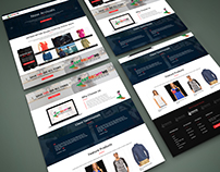 Website Template for Ecommerce Site