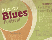Atlanta Blues Festival - Poster Series