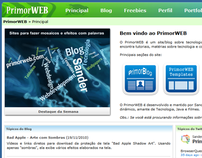 PrimorWEB - Ferramentas usadas: NetBeans IDE (PHP, CSS)