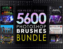 5600 Photoshop Brushes Mega Bundle