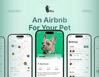 Pet Booking - Mobile App, Interaction