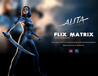 Flix Matrix - Movie Browsing and Downloading Website