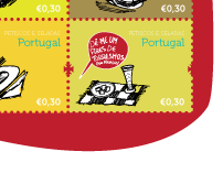 Petiscos e Seladas - Stamp collection