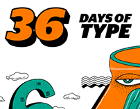 36 Days of Type on Instagram