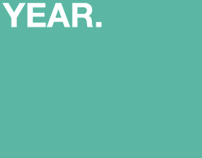 TURQUOISE YEAR POSTER
