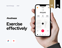 Routiness – Workout app