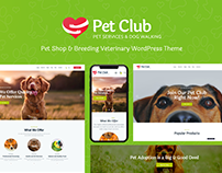 Pets Club - Pet Shop & Breeding Veterinary WP Theme