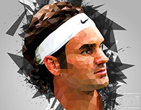 Top Athletes Low Poly