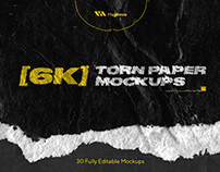 6K Torn Paper Mockups By: Meglenov