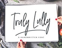 Truly Lully Handwritten Font