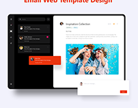 Email Web Template Design