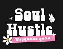 Soul Hustle – 1970s Psychedelic Font