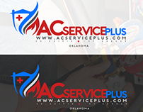 AC Service Plus -Logo Design