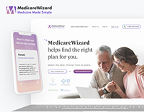 Medicare Wizard - Website Design
