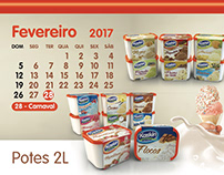 Kaskin Ice Cream 2017 Calendar