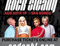 No Doubt Rock Steady Concert Poster