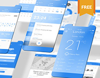 2 Free Latest iOS App Mockups