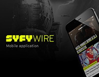 SYFYWIRE - UI design Mobile application