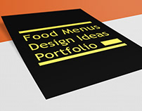 Food Menus Design Ideas | Portfolio