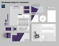 Brand Identity / Stationery Mockups