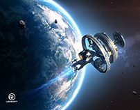 Key art - Agos: Game of Space by Ubisoft