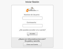 User Interface Infoconstruccion.com