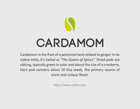 Cardamom / teas.