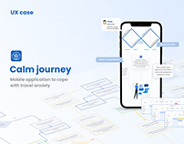 Mobile application for calm journey