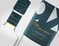 Beverage Bottle - Translucent - Mockup