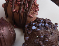 Chubby Chipmunk Hand-Dipped Chocolates Photo Shoot